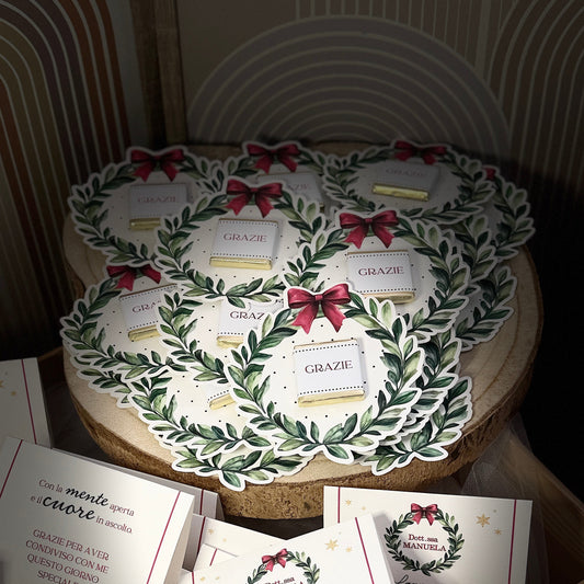 Segnaposto Corona d’Alloro