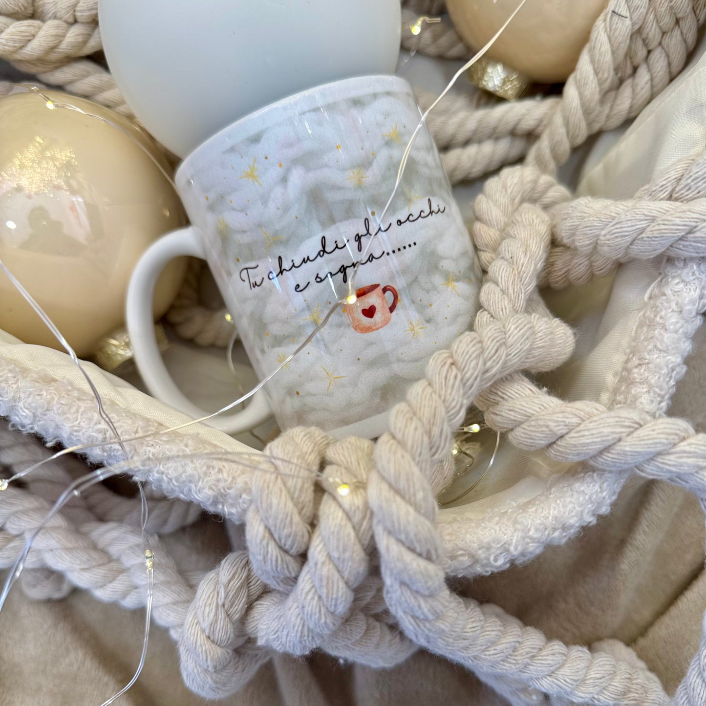 Tazza personalizzata con frase