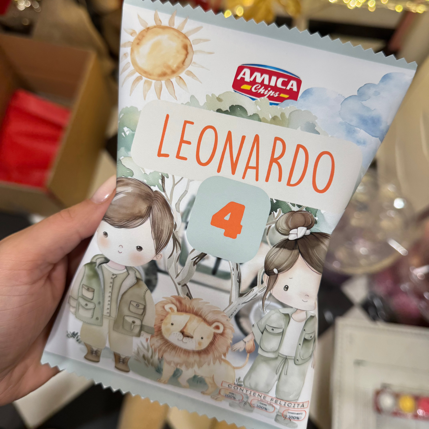 Patatine Personalizzate a Tema
