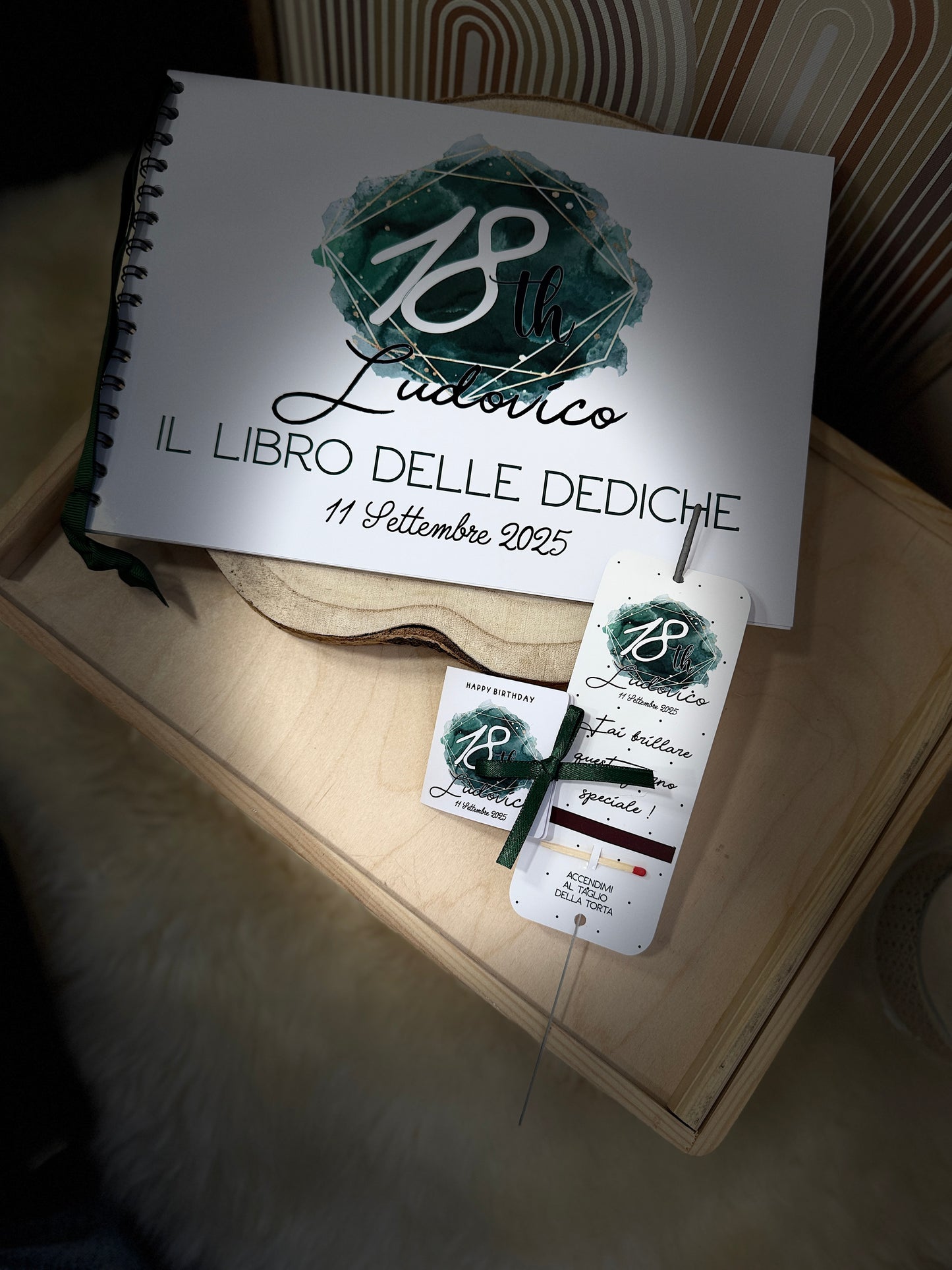 Libro delle dediche personalizzato