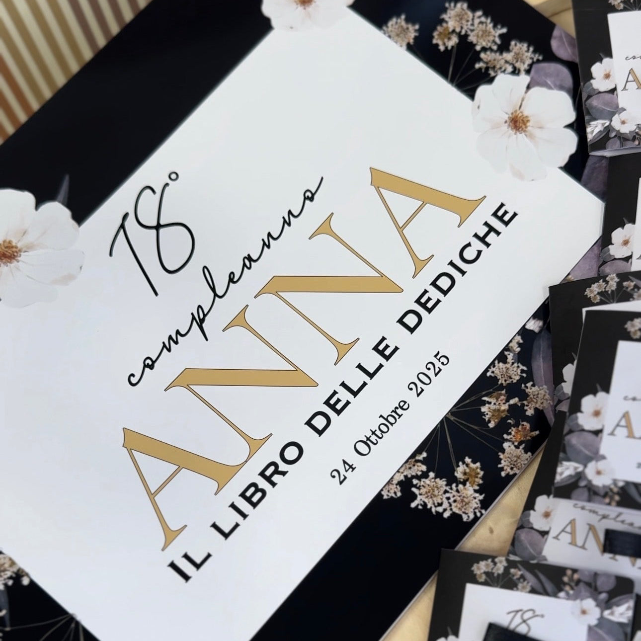 Libro delle dediche personalizzato