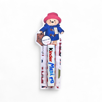 Cartoncino sagomato “PADDINGTON BEAR” con Kinder Maxi