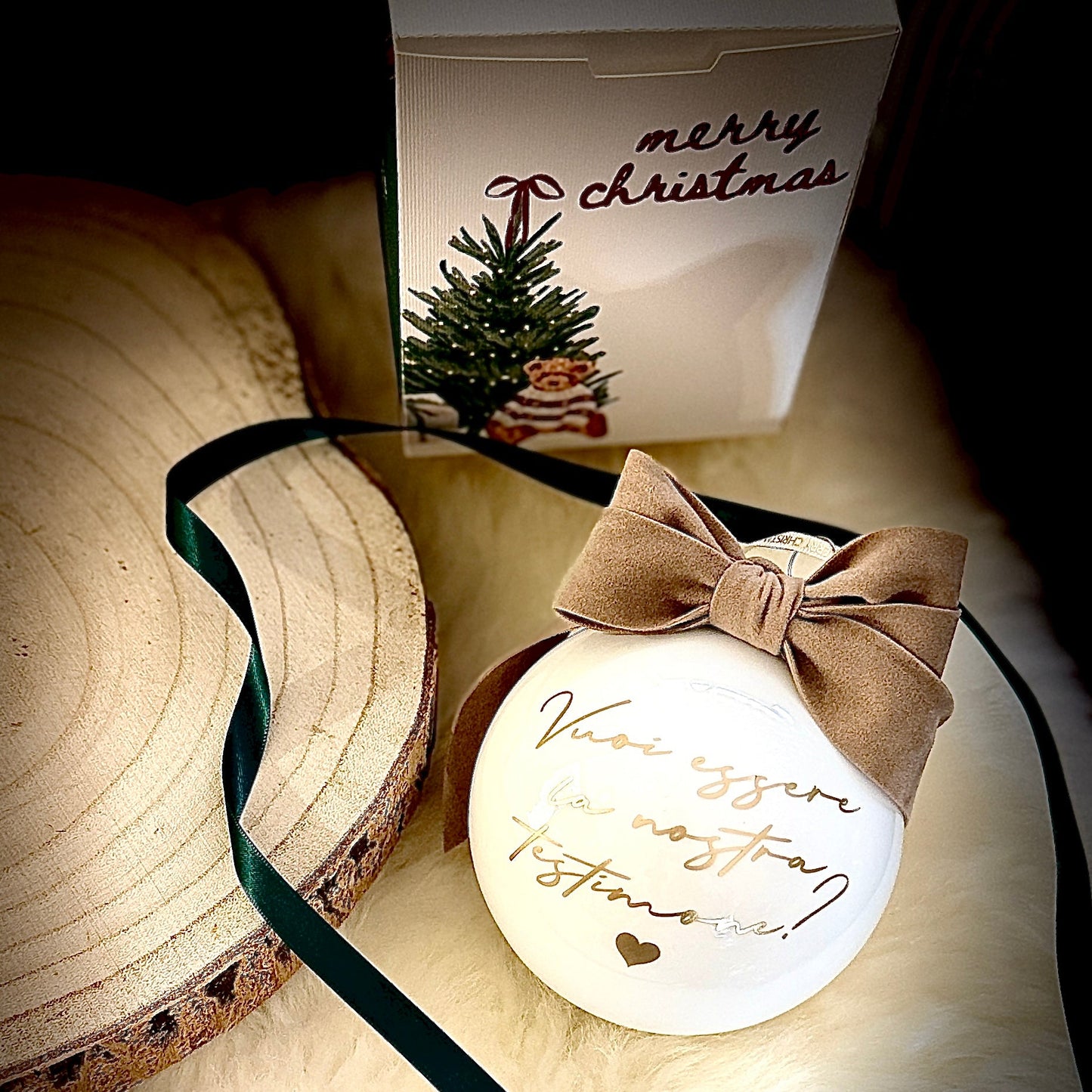 Palla di Natale personalizzata